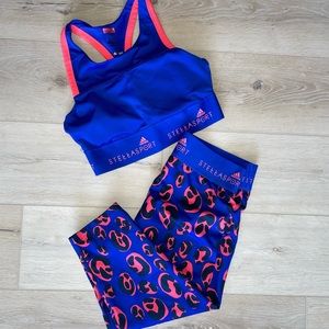 Custom Cropped Stella Sport Legging + Bra Set